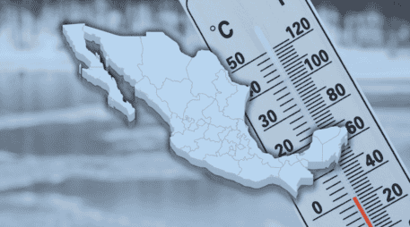 El jueves, el nuevo frente frío sobre la frontera norte de México y la vaguada en altura sobre el noreste del territorio nacional. ESPECIAL / CANVA