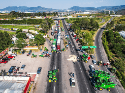 Se prevén cierres totales o parciales en carreteras federales, accesos a grandes ciudades y corredores logísticos clave. EL INFORMADOR / ARCHIVO