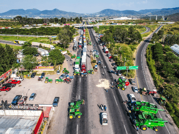 La Cámara consideró que "la eventual reactivación de bloqueos reviste una especial gravedad, al coincidir con el inicio de las fiestas decembrinas". EL INFORMADOR/ARCHIVO