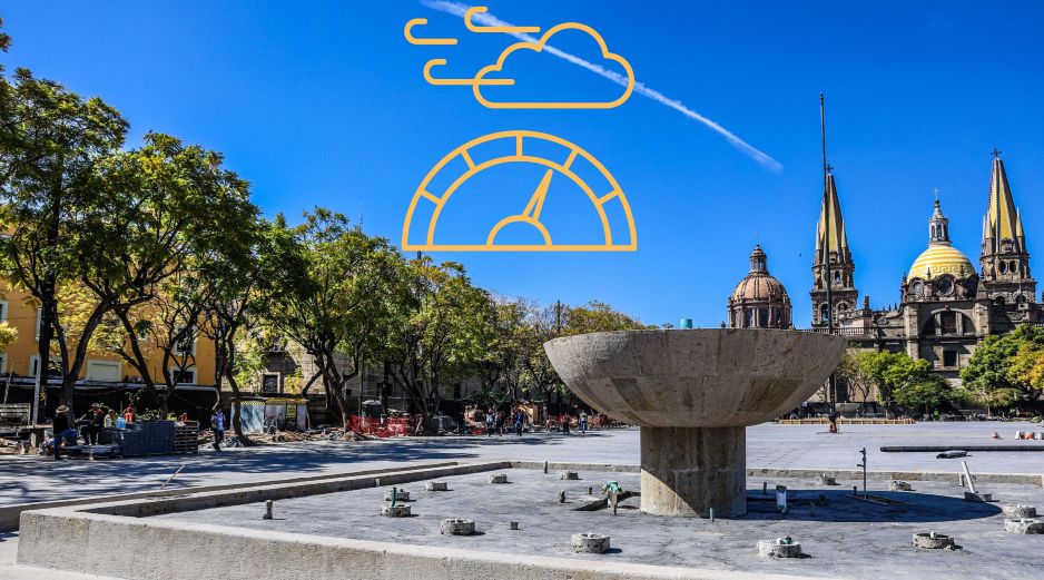 Índice de la calidad por zonas del AMG. EL INFORMADOR / ARCHIVO