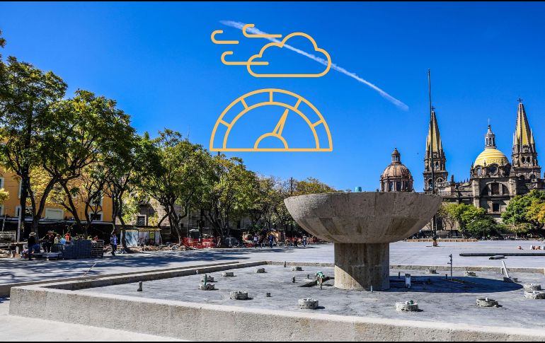 Índice de la calidad por zonas del AMG. EL INFORMADOR / ARCHIVO