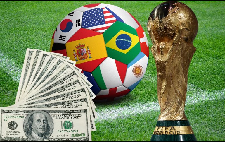 Este día se reveló cuánto ganarán las selecciones que participen en el Mundial 2026, así como los premios para el campeón, subcampeón, y otros. ESPECIAL / CANVA