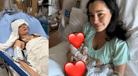 La preeclampsia puede generar complicaciones graves, tanto para la madre como para el bebé. ESPECIAL/Facebook  @Martha Higareda