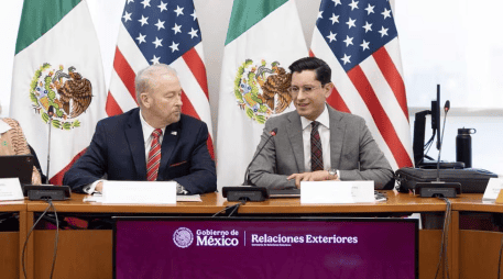 Se revisaron los avances desde el último encuentro celebrado en McAllen, Texas, con énfasis en el tráfico de armas. SUN / ESPECIAL