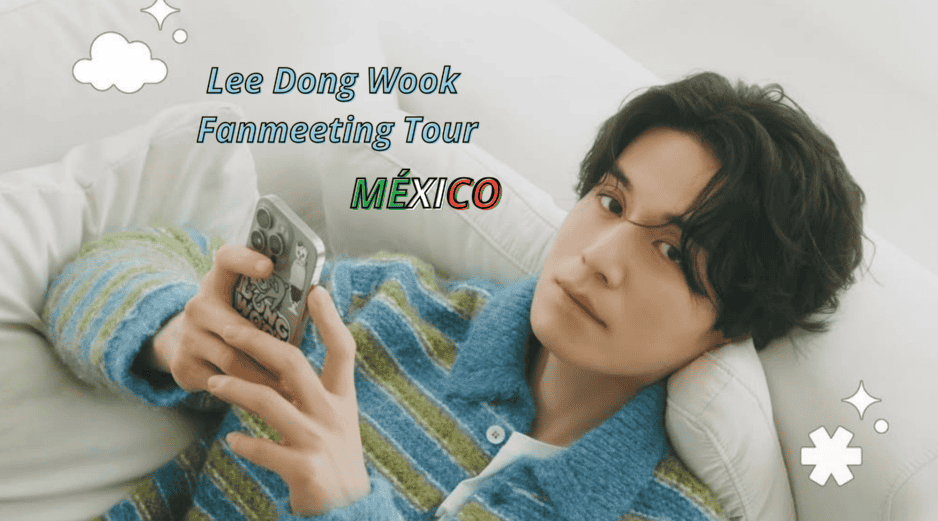 El actor surcoreano convivirá con su fandom mexicano en el Teatro Metropólitan. ESPECIAL/INSTAGRAM leedongwook_official