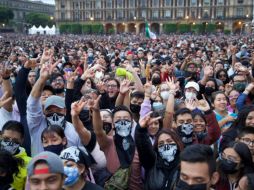 Durante más de dos semanas, el Zócalo capitalino se llenará de música y shows en vivo por el Festival Luces de Invierno. SUN/ARCHIVO