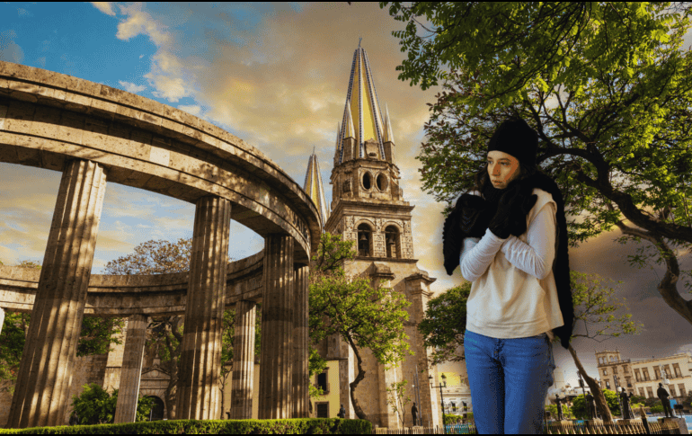 El pronóstico del clima para Guadalajara hoy es de temperaturas frías, de hasta 6 °C como mínima. ESPECIAL / CANVA