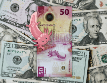 Según información de Bloomberg, el tipo de cambio este día arranca en 17.98 pesos por dólar (Ciudad de México, 07:45 horas). ESPECIAL / CANVA