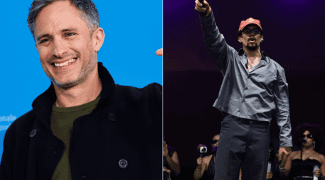 Captan a Gael García en concierto de Bad Bunny. ESPECIAL / EFE