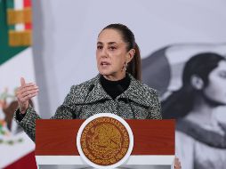 Sheinbaum planteó que la postura en contra de la intervención debería ser compartida por países suramericanos. EFE/M. Guzmán