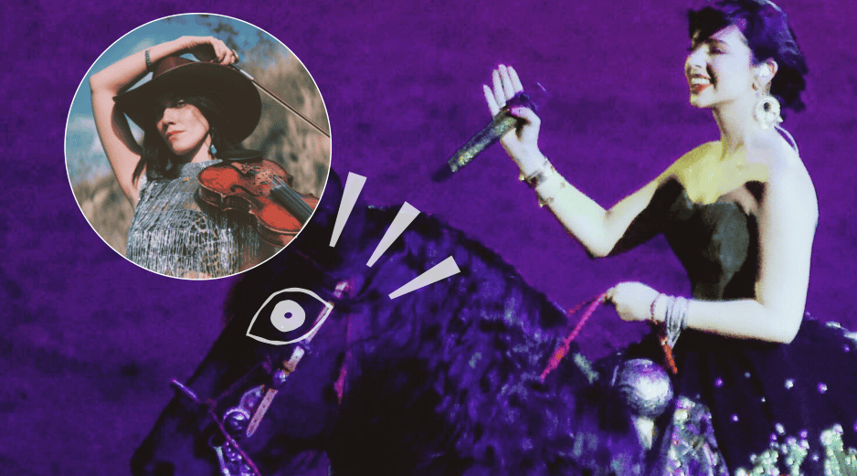 Por su parte, la violinista se pronunció de forma indirecta a través de su cuenta de TikTok, donde compartió un video tocando un tema de Nodal. ESPECIAL/IG/esmeralda_canape/ELINFORMADOR/ARCHIVO