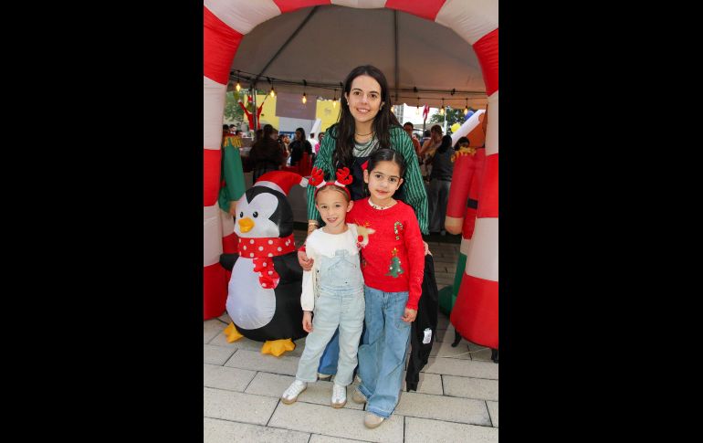 Regina Cordero, Renata Errejon y Renata Salles. GENTE BIEN JALISCO / E. Escamilla