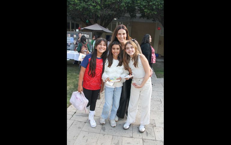 Ana Marisela Sainz, Karol Colonier, Abril Sánchez y Sofía Hermosillo. GENTE BIEN JALISCO / E. Escamilla