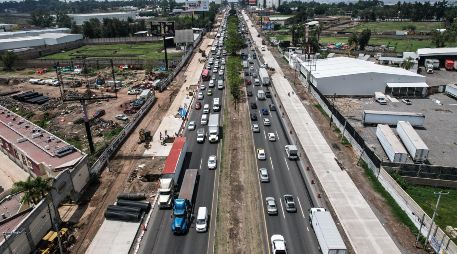 Las obras de Camino Real a Colima y de Carretera a Chapala reabrieron a la circulación en gran parte de los trayectos. EL INFORMADOR / ARCHIVO
