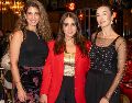 Pamela Garibay, Carolina Crowley y Lorena Paniagua. GENTE BIEN JALISCO / The last fashion dinner