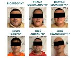 Las unidades de Investigación Especializada en Robo a Negocio y Robo a Casa Habitación, lograron la captura de los seis presuntos delincuentes. ESPECIAL / Fiscalía de Jalisco