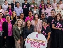 La presidenta del Sistema DIF Jalisco, Maye Villa de Lemus, y la diputada y presidenta de la Comisión de Higiene, Salud Pública y Prevención de las Adicciones, Mónica Magaña, realizaron el anuncio. Este recurso busca brindar un respaldo fundamental a las pacientes en todo el Estado. CORTESÍA