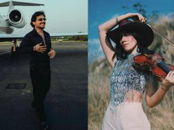 El resurgimiento de la pintura coincide con la viralización de un video grabado durante un concierto de Nodal. ESPECIAL.