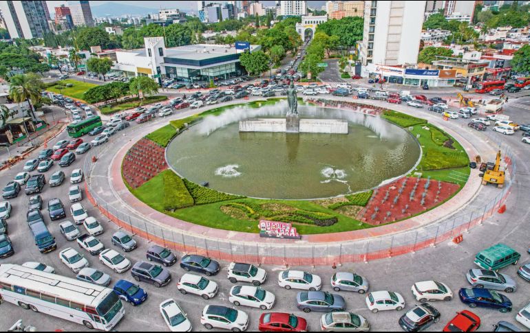 Oficiales de la Policía Vial supervisarán La Minerva durante los cierres por obras complementarias. EL INFORMADOR/A. Navarro