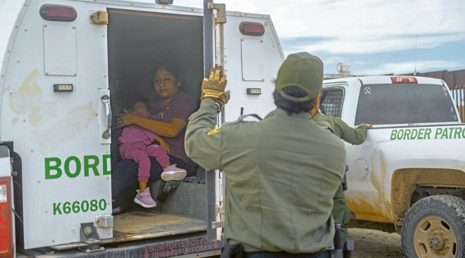 Los mexicanos repatriados de Estados Unidos cuentan con apoyo del  Gobierno de México. AFP