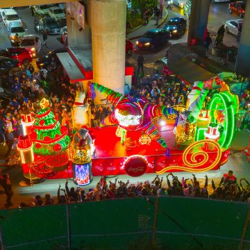 La Caravana Navideña de Coca-Cola ya recorrió 12 ciudades de México. ESPECIAL