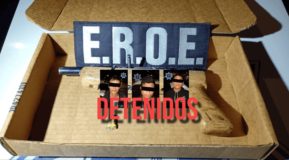 El servicio completo fue remitido ante el Agente del Ministerio Público. ESPECIAL / FACEBOOK Policía de Zapopan