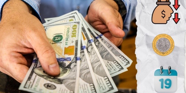 Dólar cae en inicio de semana por decisiones de Bancos Centrales