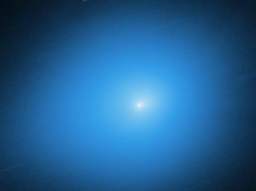 Imagen del cometa interestelar 3I/Atlas captado por el Telescopio Espacial Hubble el 30 de noviembre de 2025. AP/NASA