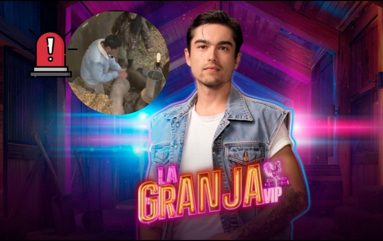 Sergio Mayer Mori expresó a través de redes sociales la desaprobación por cómo trataron a los cerditos sus excompañeros de la Granja VIP. ESPECIAL