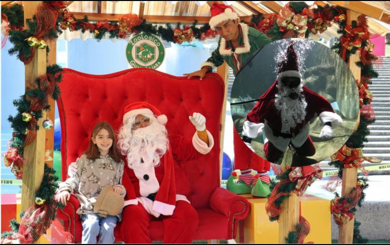 Para los que vayan antes del 25 de diciembre, Santa Clos les tiene una sorpresa preparada por la temporada navideña. ESPECIAL