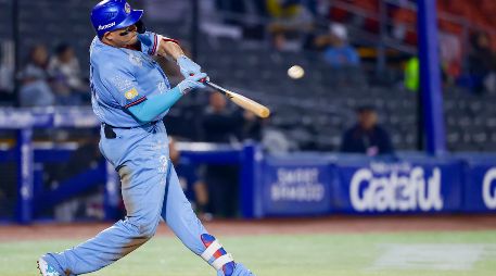 Japhet Amador pegó dos jonrones para llegar a 135 en la Liga Mexicana del Pacífico; un récord entre peloteros activos. CORTESÍA/Charros de Jalisco