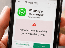 Recuerda que WhatsApp revisa periódicamente los sistemas operativos que admite, tomando en cuenta su nivel de uso, seguridad y capacidad. ESPECIAL/ChatGPT