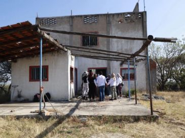 Al lugar acudieron elementos de la Comisaría de Tonalá, quienes realizaron el acordonamiento del área y llevaron a cabo las diligencias correspondientes, en apoyo del colectivo de búsqueda. ESPECIAL