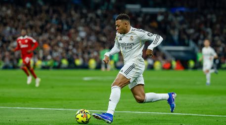 Desde su llegada al Real Madrid, Mbappé suma 73 goles y 10 asistencias en 83 partidos, lo que equivale a una participación directa en un gol por encuentro. EFE/ J. Martín.
