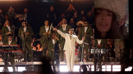 La actriz originaria de Veracruz acudió al show y vivió de cerca la energía del espectáculo. EFE/ Sáshenka Gutiérrez/INSTAGRAM/@salmahayek