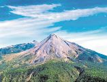 El Nevado de Colima forma parte de un Área Natural Protegida federal que resguarda ecosistemas de pino, oyamel y encino. CORTESÍA