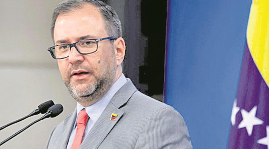 Yván Gil. Ministro de Exteriores venezolano. ESPECIAL