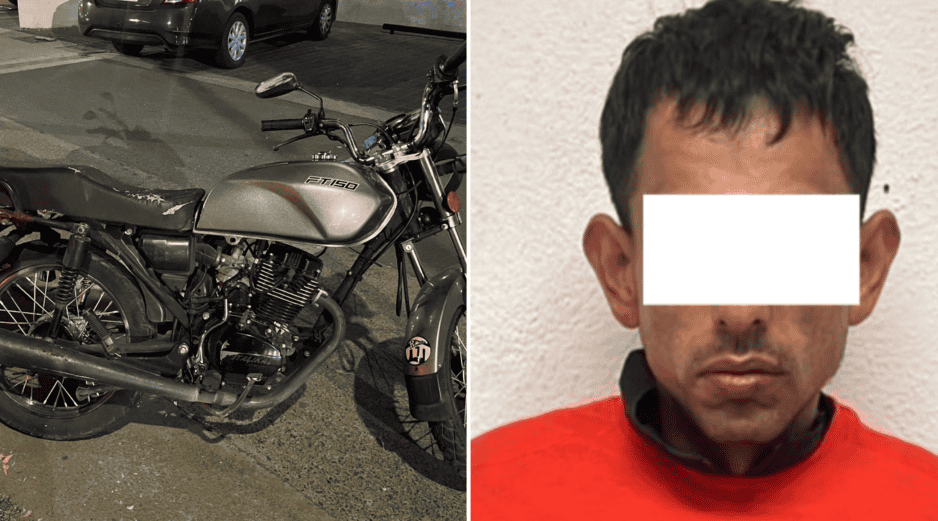 El detenido se identificó como José Alexis “N”, de 30 años, y fue puesto a disposición del Ministerio Público. ESPECIAL / POLICÍA DE GUADALAJARA