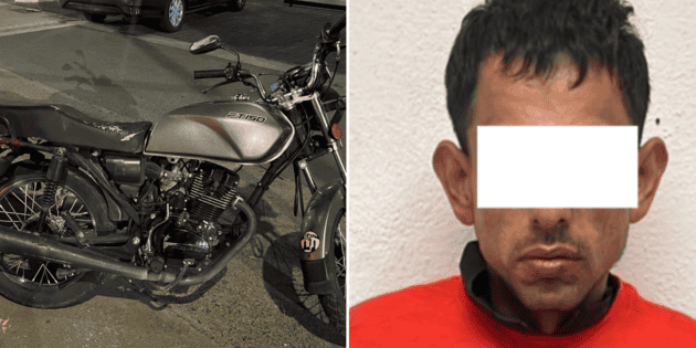 Seguridad en Jalisco: Tras persecuci&oacute;n polic&iacute;a de Guadalajara detiene a un hombre con motocicleta robada