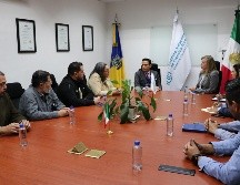 Se dio seguimiento a las donaciones y al trabajo conjunto en materia forense. CORTESÍA.