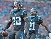 Lathan Ransom (#22) interceptó un pase de Baker Mayfield sobre el final para asegurar el triunfo. AFP