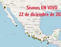 Sismos en México | EN VIVO | 22 de diciembre de 2025. ESPECIAL / SSN