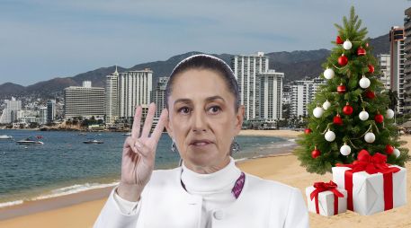 Claudia Sheinbaum descansará después de Navidad y de Año Nuevo. ESPECIAL, EFE / S. Gutiérrez y EFE / ARCHIVO
