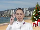 Claudia Sheinbaum descansará después de Navidad y de Año Nuevo. ESPECIAL, EFE / S. Gutiérrez y EFE / ARCHIVO