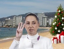 Claudia Sheinbaum descansará después de Navidad y de Año Nuevo. ESPECIAL, EFE / S. Gutiérrez y EFE / ARCHIVO