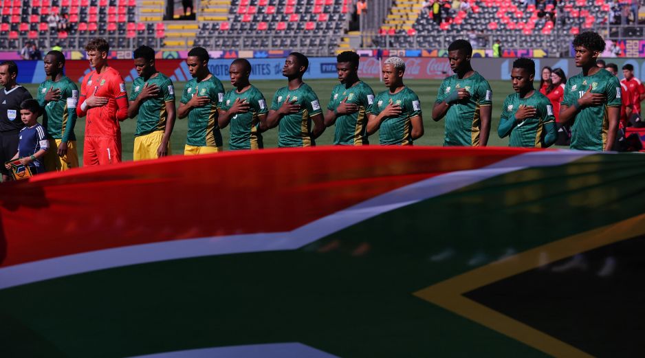 La Selección de Sudáfrica logró su clasificación a la Copa Africana de Naciones tras finalizar en el primer lugar del Grupo K durante la fase eliminatoria de 2024. AFP / ARCHIVO