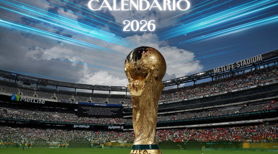 En el calendario del próximo año destaca la Copa Mundial de la FIFA 2026 en Estados Unidos, México y Canadá. ESPECIAL / AFP y CANVA