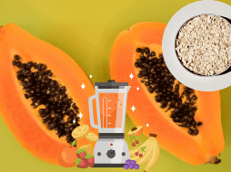 Así se prepara el licuado de papaya con avena y estos son sus beneficios. UNSPLASH / D. CABALLERO / J. MORALES