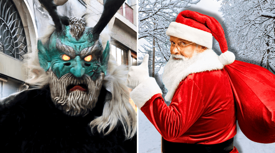 En diciembre la figura de Krampus reaparece en relatos festividades y representaciones culturales. CANVA / ESPECIAL