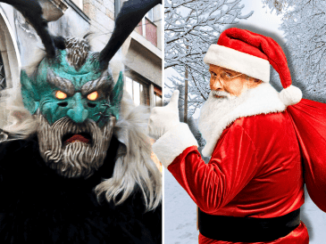 En diciembre la figura de Krampus reaparece en relatos festividades y representaciones culturales. CANVA / ESPECIAL